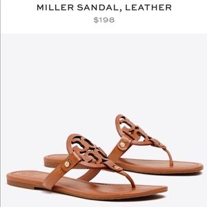 Tory Burch Miller leather sandal